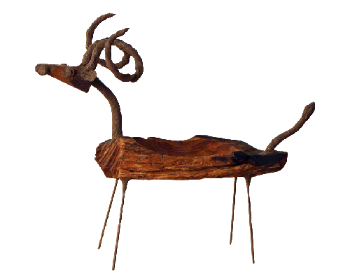 handcrafted chin goat tray