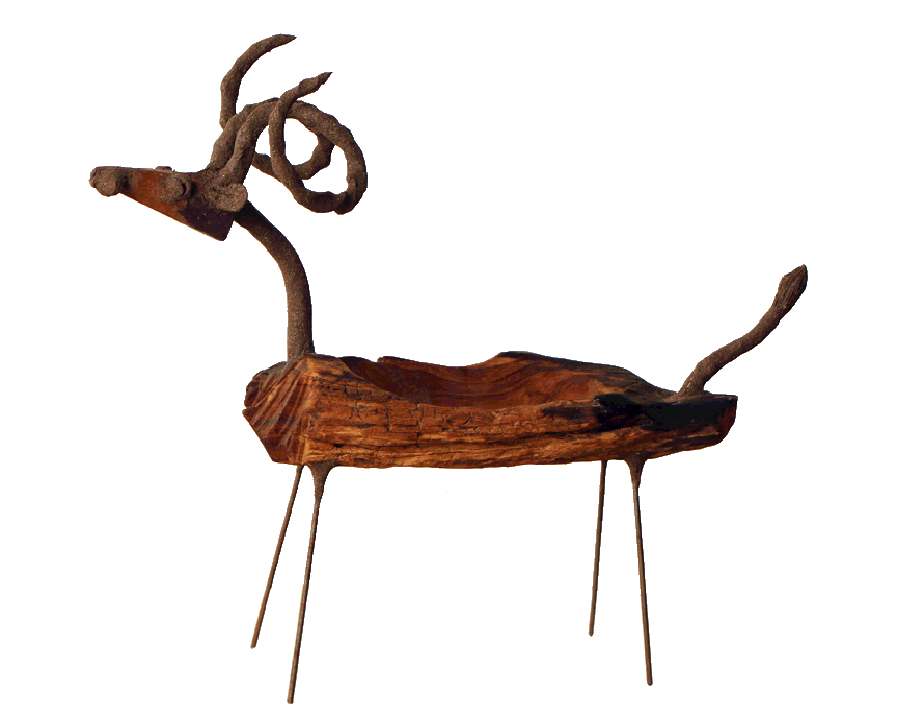 hand crafted chin goat tray