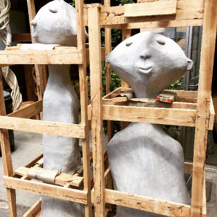 ceramic garden sculptures