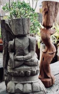 wood Buddha